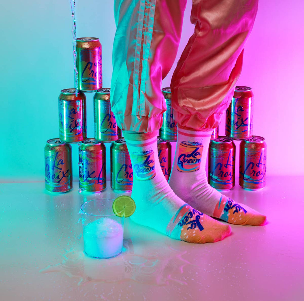 Yellow Owl Workshop - Women's - LA Queen Crew Socks