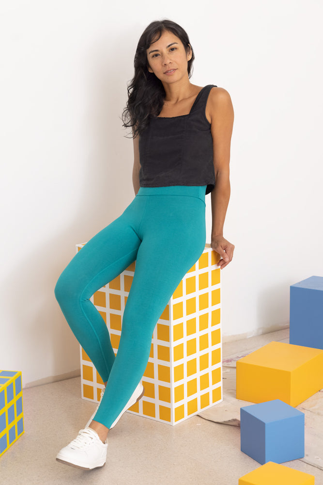 Sammy Organic Legging - Jade